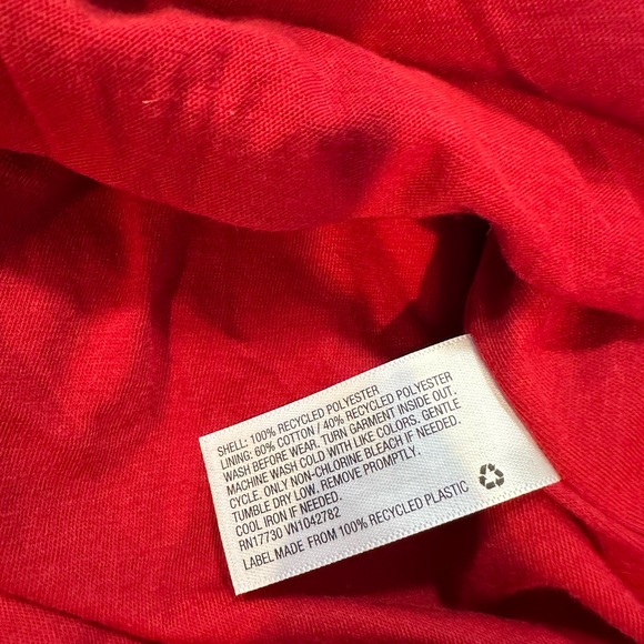 Cat & Jack girls red Reversible Sequin Snowflake sleeveless Dress small 6/6x - Picture 7 of 7